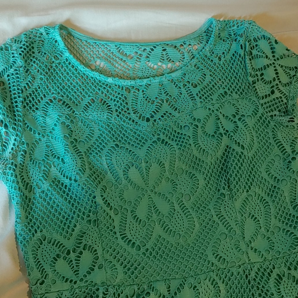 Green Dress Cato